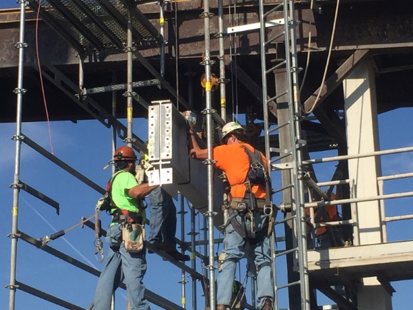 Installing Wide Flange Beams