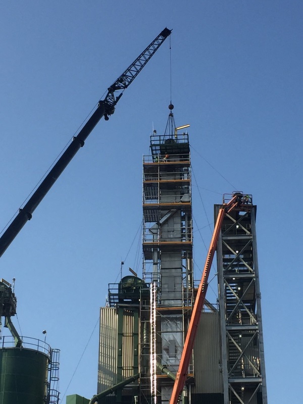 Removing Bucket Elevator Head Section